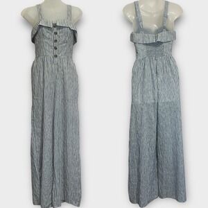 American Eagle jumpsuit stripes sleeveless size 2